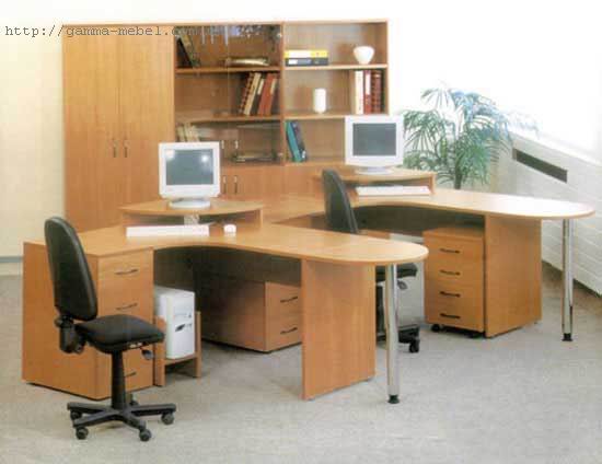 Офисная мебель для персонала, вариант №34