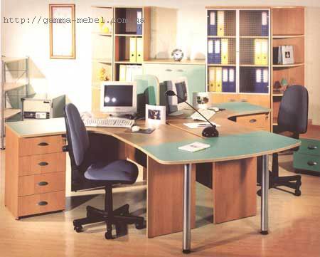 Офисная мебель для персонала, вариант №50